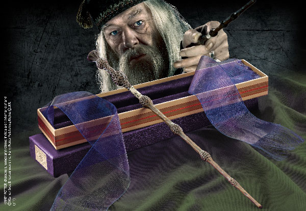 Baguette Ollivander de Albus Dumbledore - Noble Collection