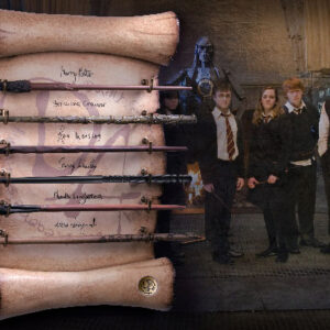 Présentoir 6 baguettes Armée de Dumbledore Noble Collection