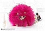Peluche Boursouflet Rose - 15cm