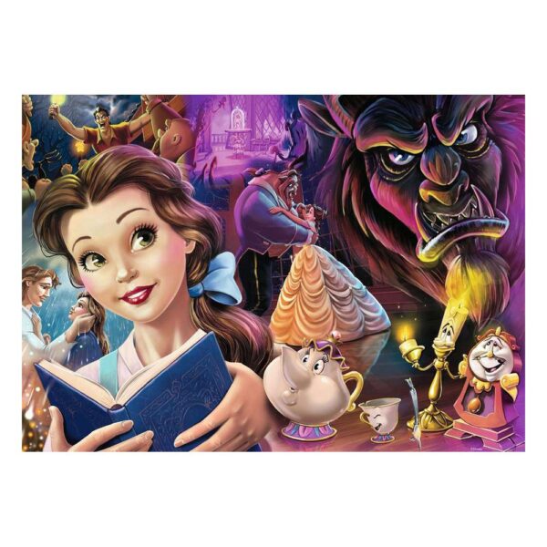 Puzzle Disney La Belle et la Bête - 1000 pièces - Puzzle 