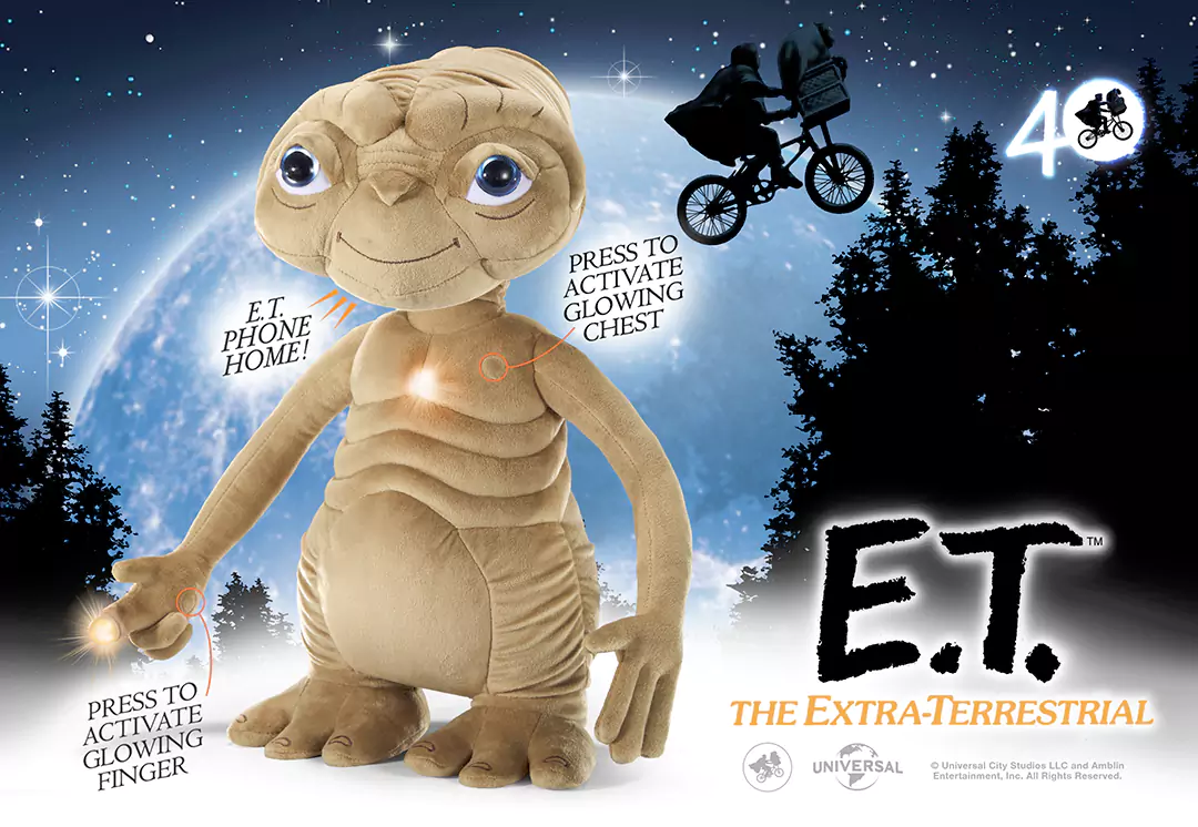 E.T. Interactive Electronic Plush - Noble Collection