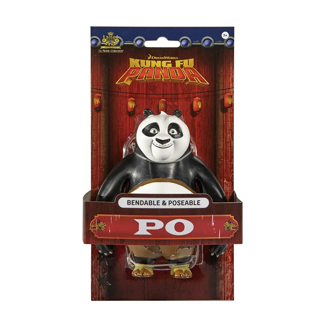NN5063_VUE5_1080 Kung Fu Panda - Po - Toyllectible Bendyfigs – Image 1