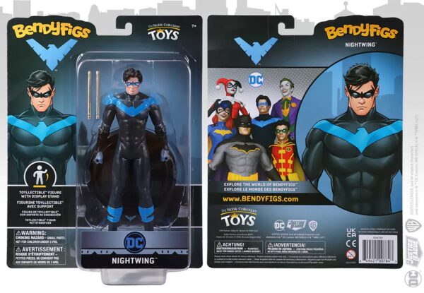 DC Comics -Nightwing - Toyllectibles Bendyfig
