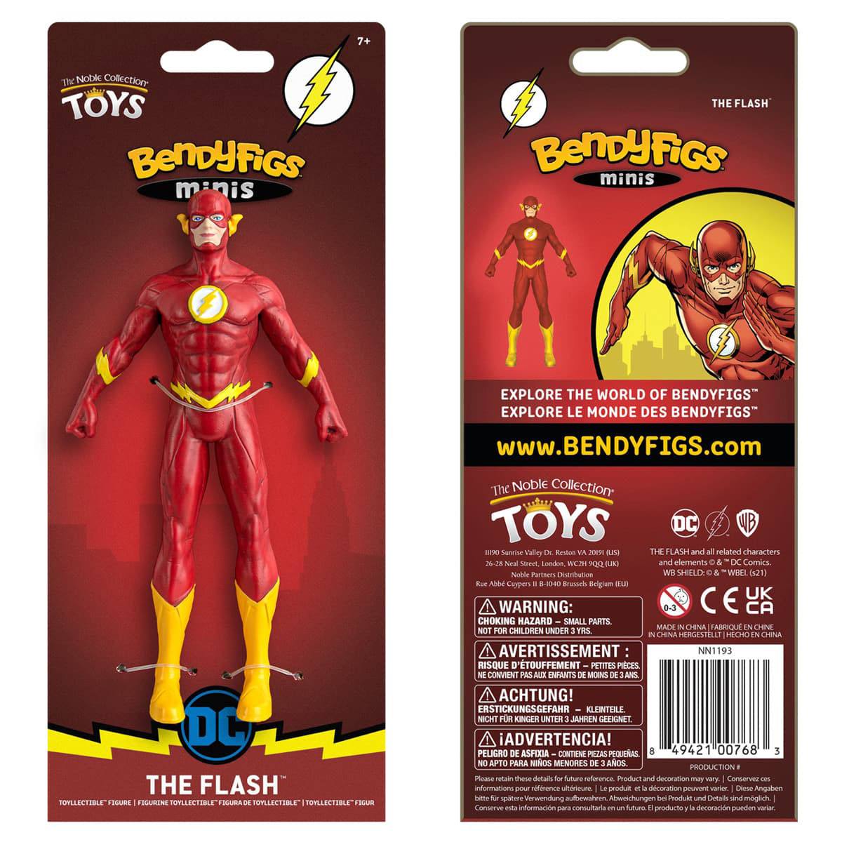 DC Comics - The Flash - Toyllectibles Mini Bendyfig