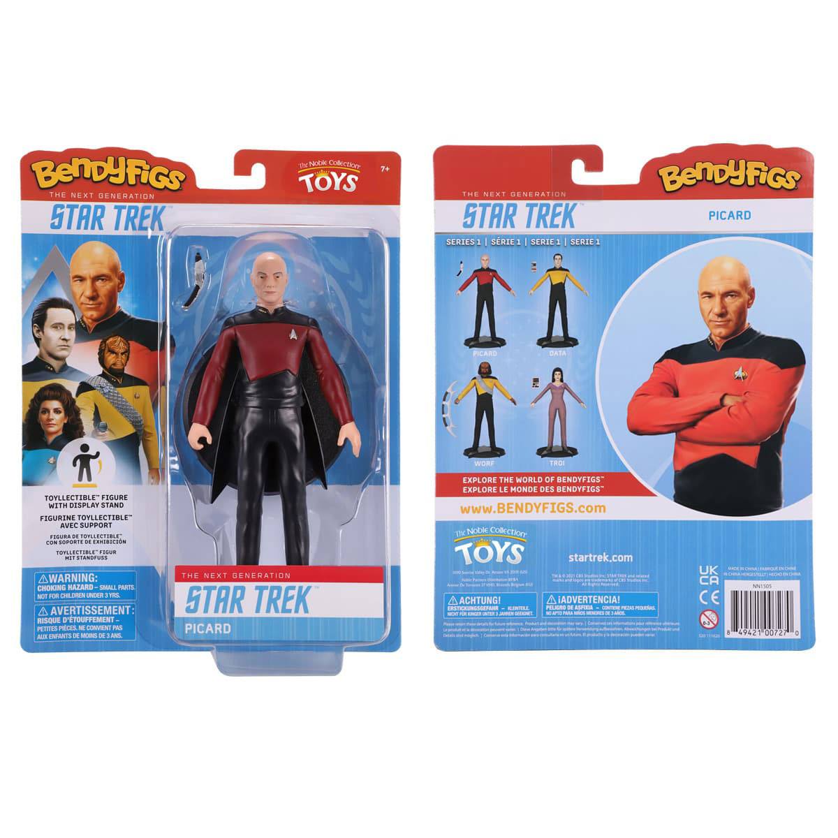 Star Trek - Picard - Toyllectibles Bendyfigs