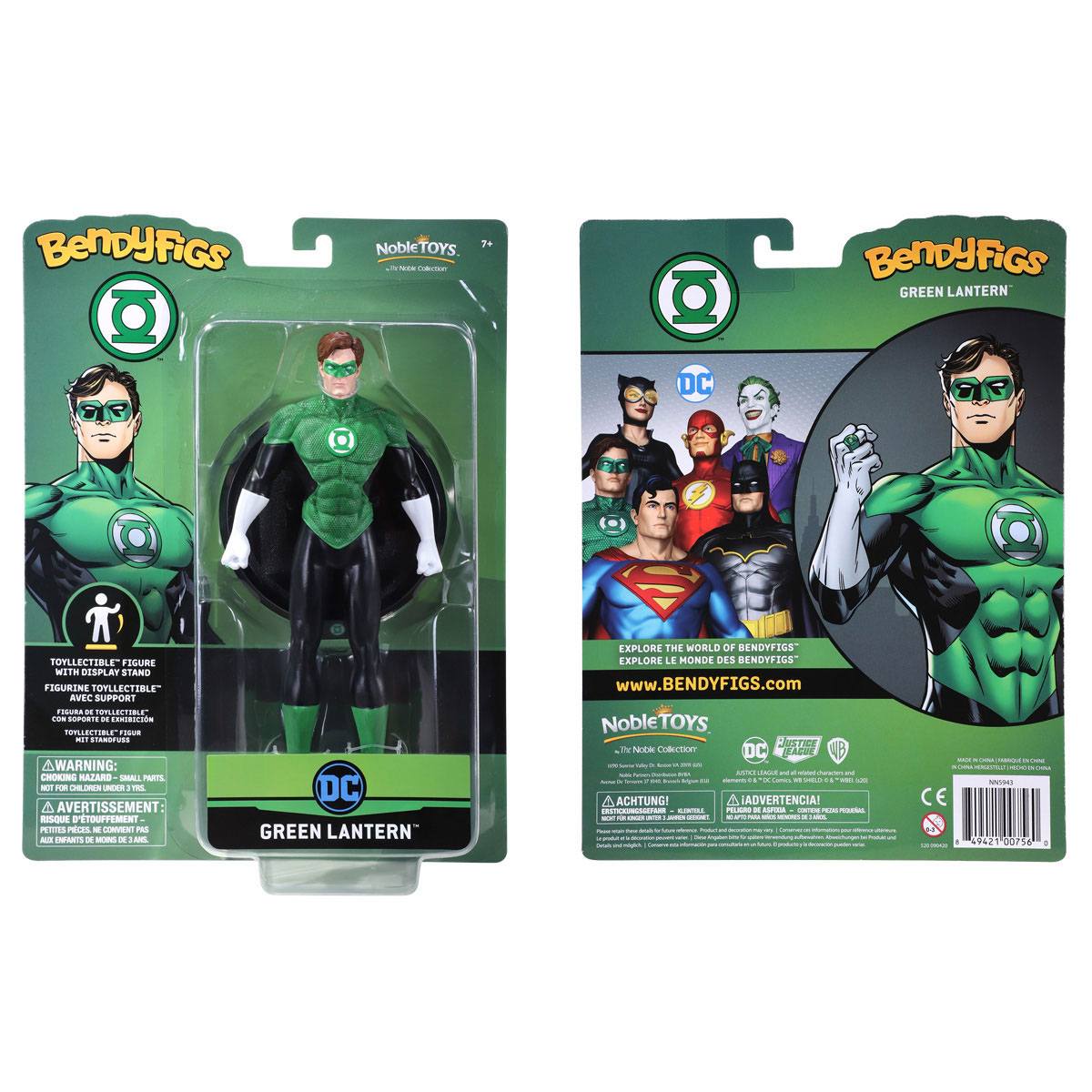 DC Comics - Green Lantern - Toyllectibles Bendyfigs