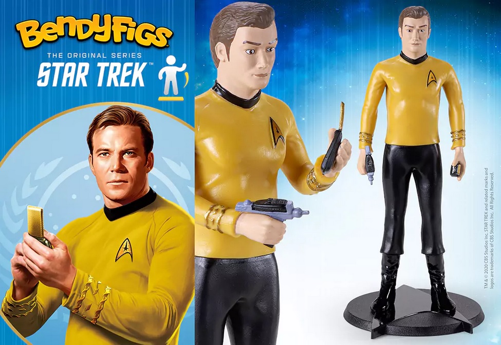 Star Trek - Kirk - Toyllectibles Bendyfigs