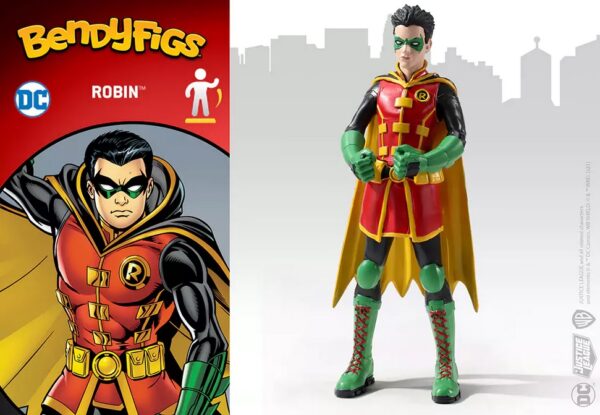 DC - Robin - Toyllectibles Bendyfigs