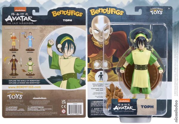 Avatar - Toph - Toyllectibles Bendyfigs