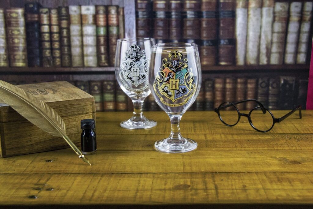 Harry Potter - Verre changeant chaud/froid Poudlard