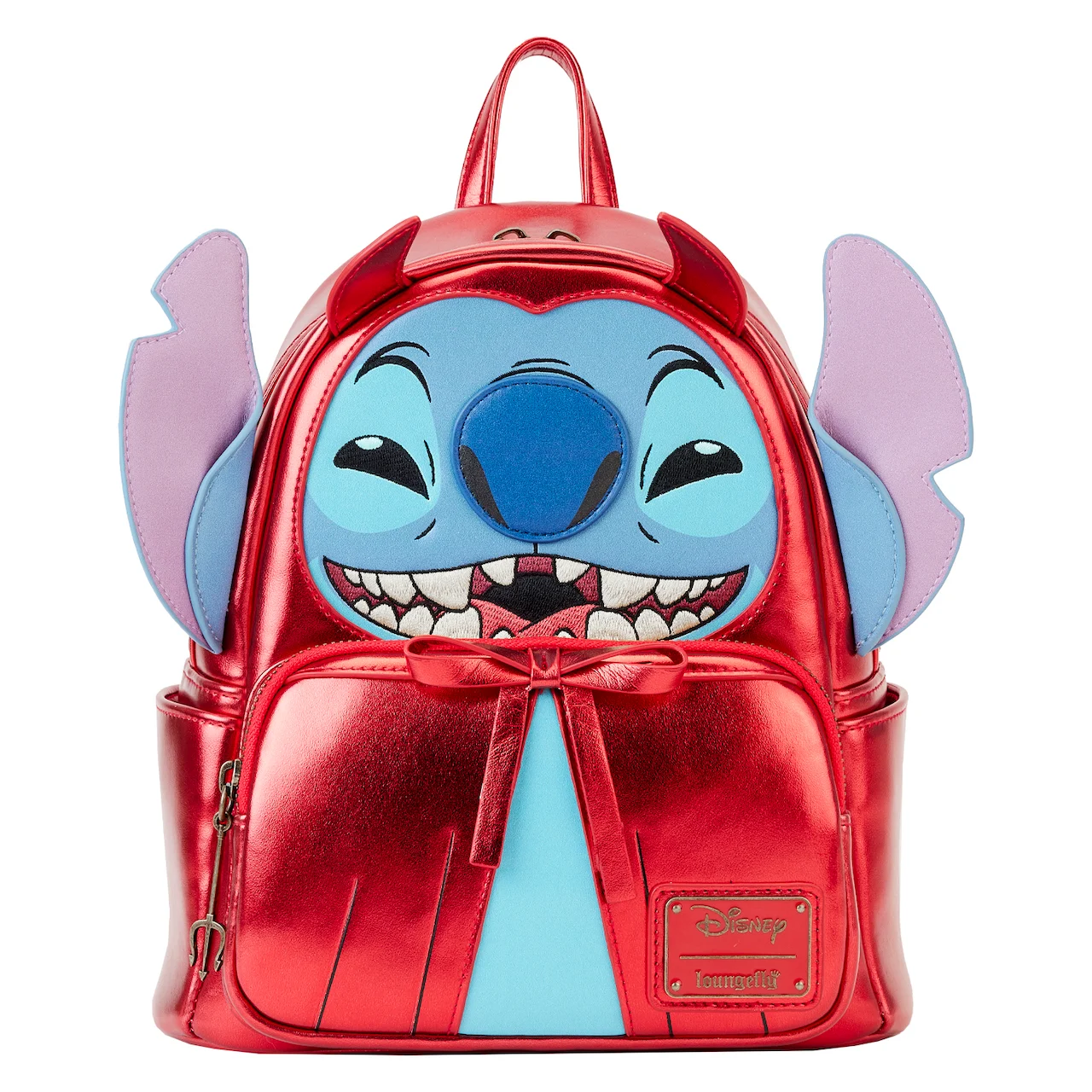 Mini sac à dos Loungefly Lilo & Stitch "Stitch Diable" vue de devant