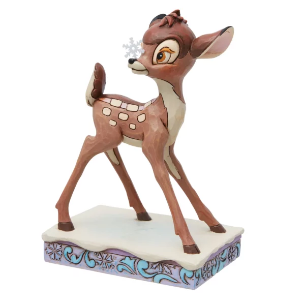Disney Tradition - Bambi avec flocon vue de diagonale