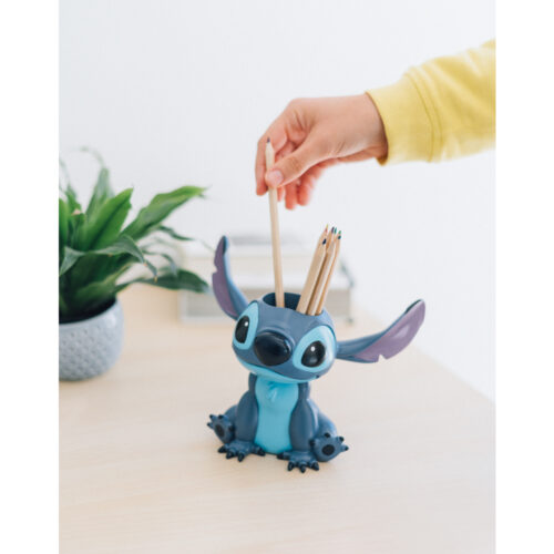 Porte-crayon Disney Lilo & Stitch "Stitch" mise en situation