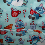 Sac à bandoulière Loungefly Disney Lilo & Stitch "Stitch Holiday Cosplay" vue intérieure