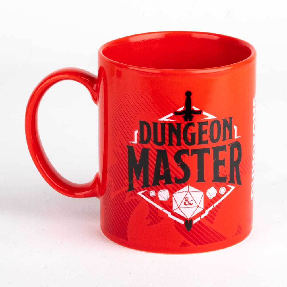 Mug Donjon & Dragons "Dungeon Master" vue de devant