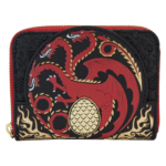 Portefeuille Loungefly House of the Dragon "Targaryen" vue de devant