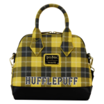 Sac à bandoulière Loungefly Harry Potter Poufsouffle "Université" vue de derrière