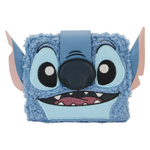Portefeuille Loungefly Disney Lilo & Stitch "Stitch Peluche" vue de devant