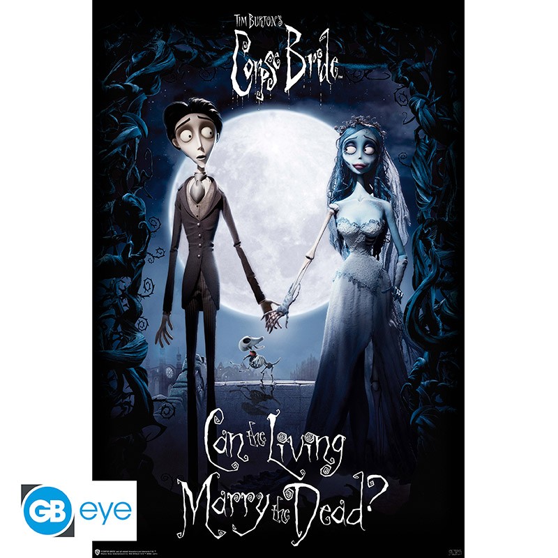 Poster Disney Corpse Bride Les Noces Fun Bres Victor Et Emily Le Reliquaire