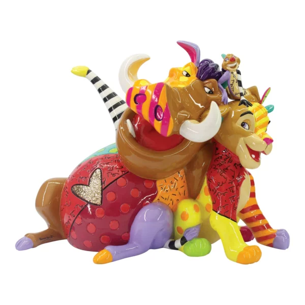 Figurine Simba Timon et Pumbaa