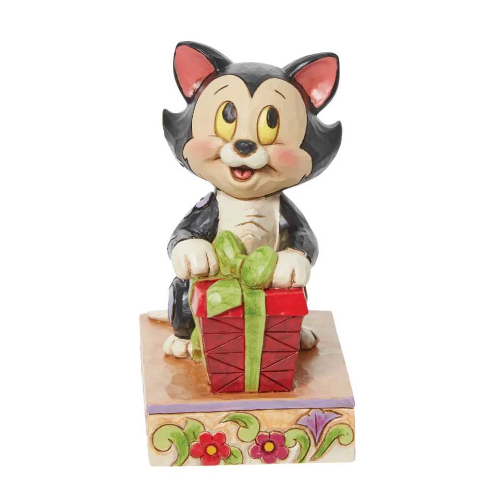 Figaro avec cadeau - figurine Enesco