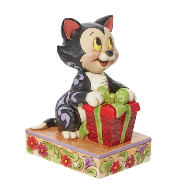 Figaro avec cadeau - figurine Enesco