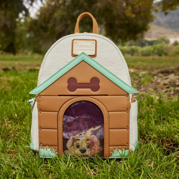 Loungefly : sac à dos mini - Heart Disney dogs - Triple Lenticular