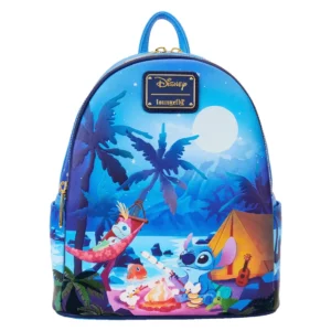Loungefly - LILO & STITCH - Camping Cuties - Mini Sac à Dos