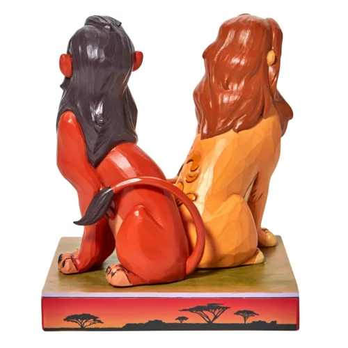 Figurine de Simba et Scar