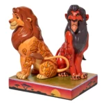 Figurine de Simba et Scar