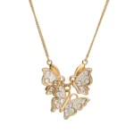 Collier papillon de Glinda
