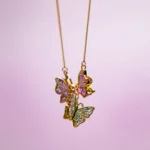 Collier papillon de Glinda