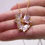 Collier papillon de Glinda