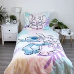 Stitch linge de lit feuilles