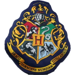 hp coussin forme blason Poudlard