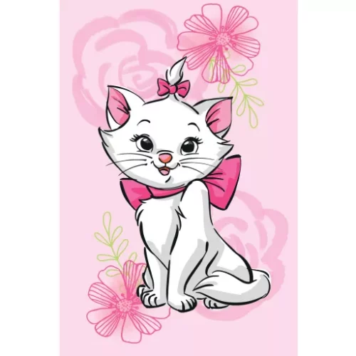 Couverture polaire Marie Aristochats
