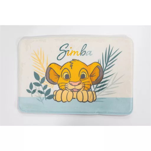 Tapis bain roi lion