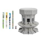 Harry Potter - Pot à Crayons 3D "Entrée de la Chambre des Secrets" + Set d’Écriture Complet