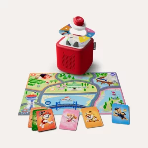 Coffret Tonieplay - Pat'Patrouille -Les Héros De La Grande Vallée À La Rescousse + Contrôleur Rouge