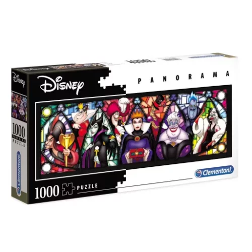puzzle clementoni vilains vitrail