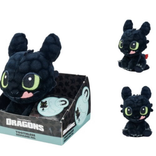 DRAGONS - Krokmou - Peluche Epaule