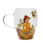 DISNEY PRINCESSES - Belle - Verre avec Fleurs Sèchées - 300ml – Image 3