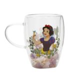 DISNEY PRINCESSES - Blanche-Neige - Verre avec Fleurs Sèchées 300ml – Image 3