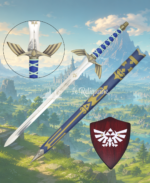 Épée décorative : Pack Zelda - Master Sword avec support