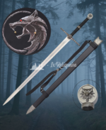 Réplique décorative inspirée de The Witcher 3 – Geralt de Riv – Épée des Humains