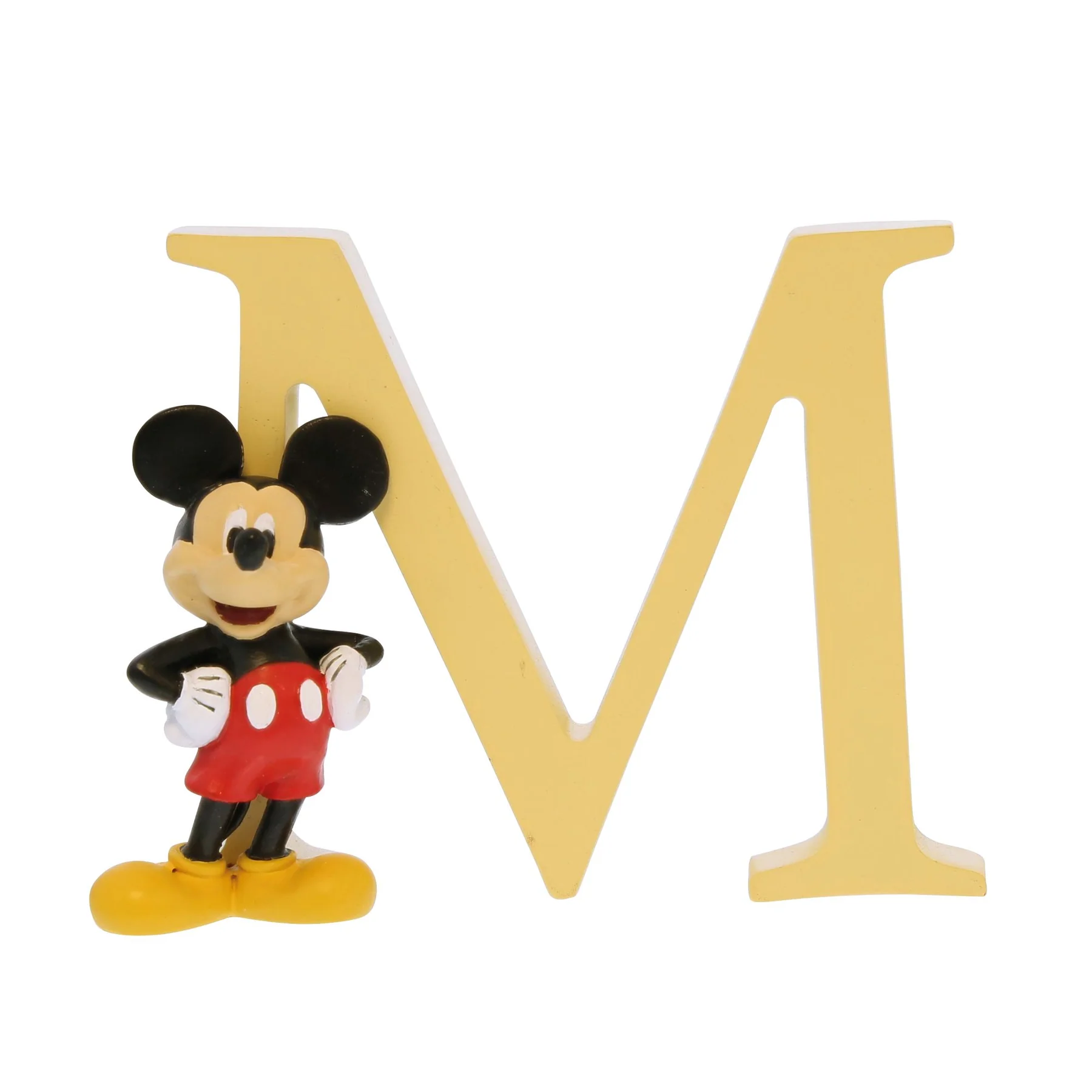 A32563_Letre_M Figurine Mickey Mouse Lettre 'M' - Disney Showcase – Image 1
