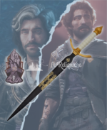 Gustave & Verso - Dagger Good Times / Dague Belle Époque 53cm - Clair Obscur Expédition 33