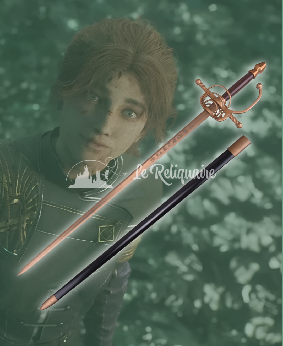 Claire obscur - Maelle Rapière 1 (ZS1269) Maëlle - Rapier / Rapière 111cm - Clair Obscur Expédition 33 – Image 1