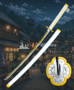 Réplique décorative inspirée de Zenitsu - Nichirin Blade/Sabre du soleil 105cm- Demon Slayer