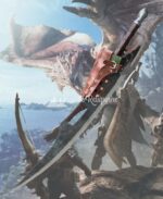 Réplique décorative inspirée de Hope Blade Monster Hunter Wilds 90 cm – Grande épée
